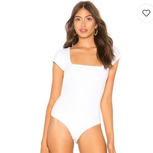 Free People Square Eyes Bodysuit